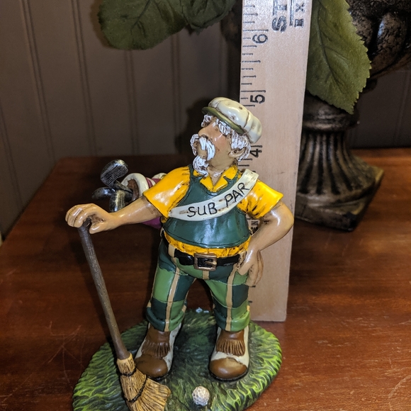 Rick J Rowley Golf Figurine "Clean The Green". #36 - Picture 6 of 6
